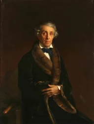 Portræt af Fjodor Petrovich Tolstoy